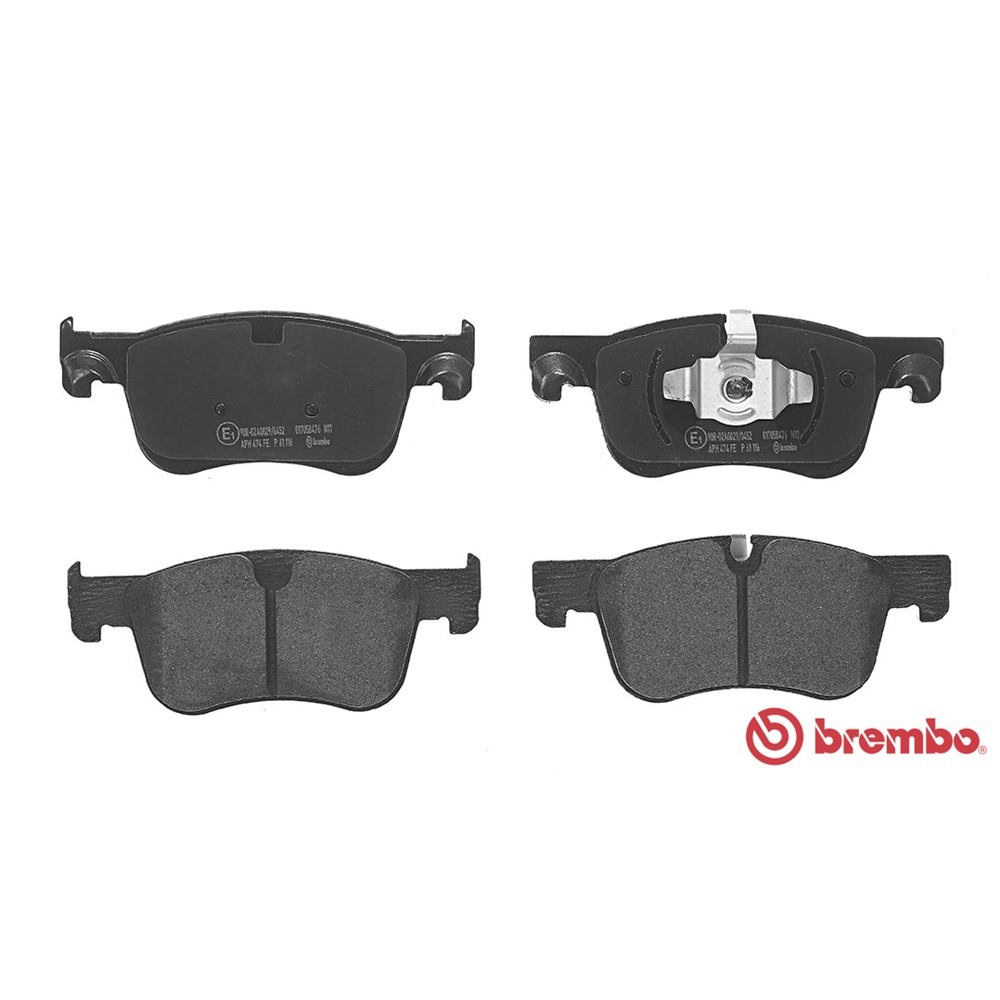 BREMBO Bremsbelagsatz, Scheibenbremse P61116