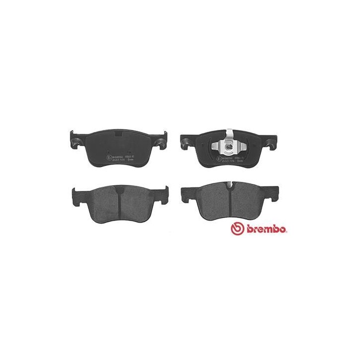 BREMBO Bremsbelagsatz, Scheibenbremse P61116