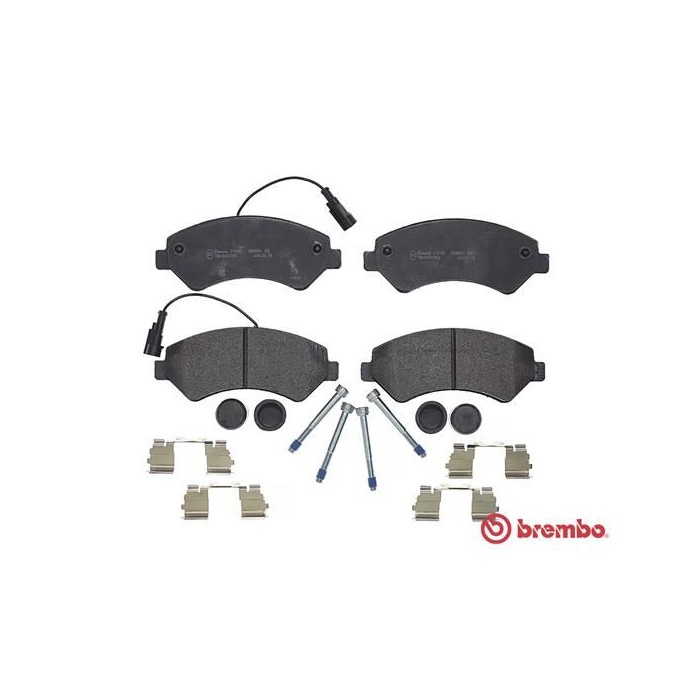 BREMBO Bremsbelagsatz, Scheibenbremse P61118