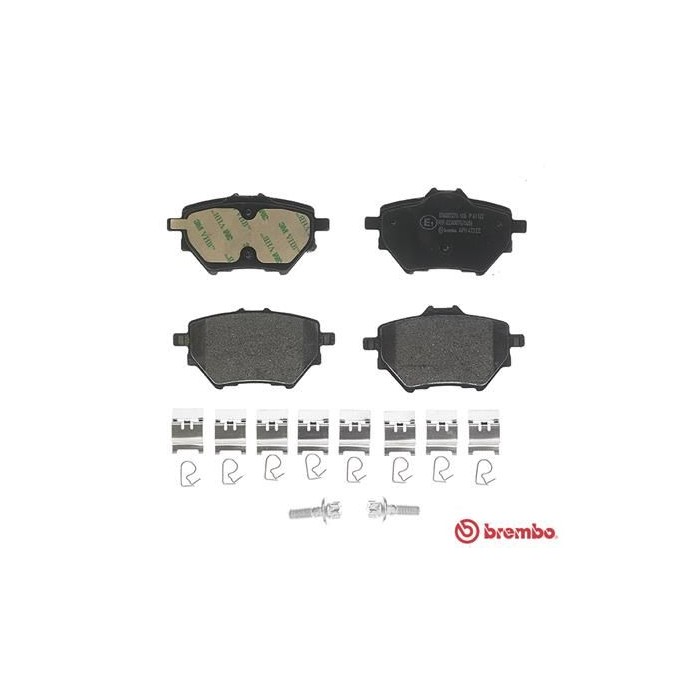 BREMBO Bremsbelagsatz, Scheibenbremse P61122