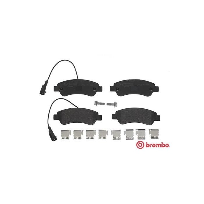 BREMBO Bremsbelagsatz, Scheibenbremse P61125