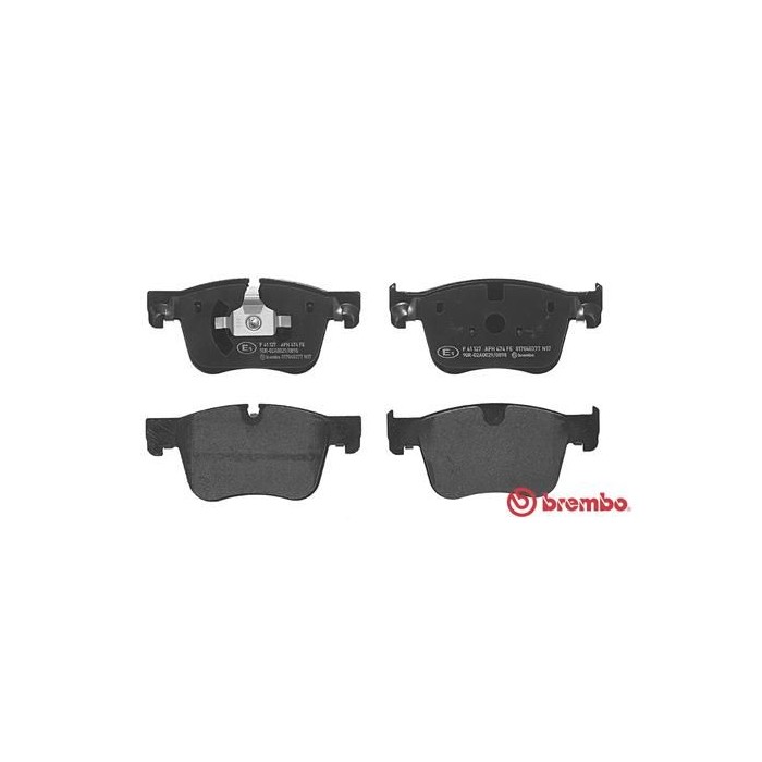 BREMBO BREMSBELÄGE, RICHTUNGSGEBUNDEN Bremsbelagsatz, Scheibenbremse P61127