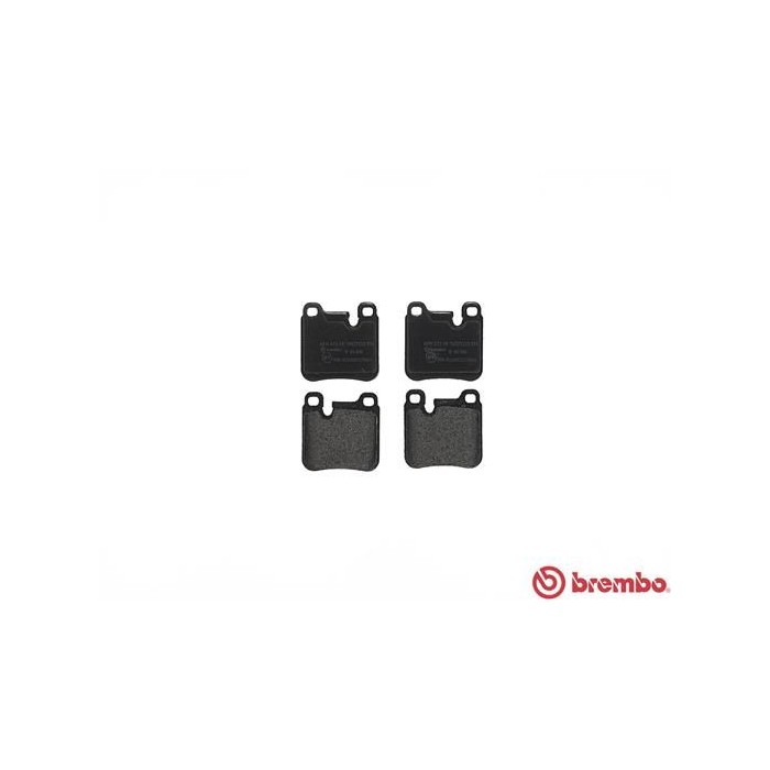 BREMBO Bremsbelagsatz, Scheibenbremse P65010