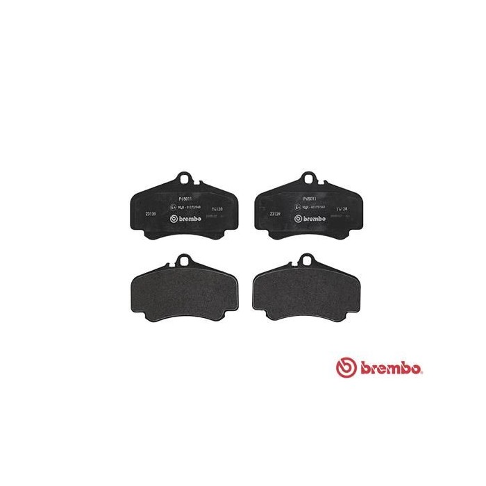 BREMBO Bremsbelagsatz, Scheibenbremse P65011