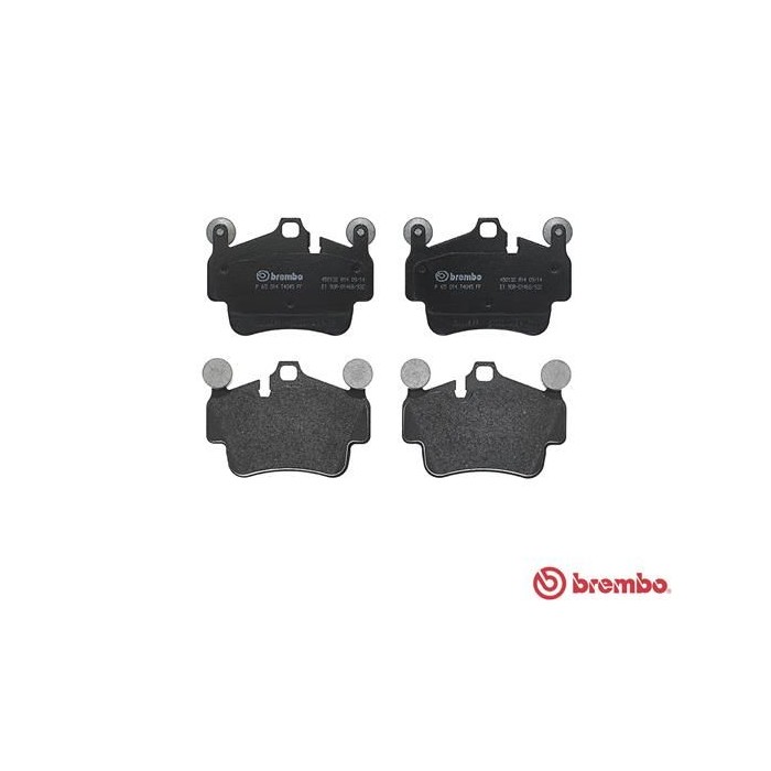 BREMBO Bremsbelagsatz, Scheibenbremse P65014