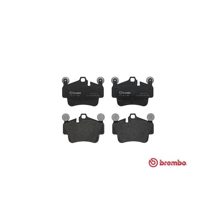 BREMBO Bremsbelagsatz, Scheibenbremse P65015