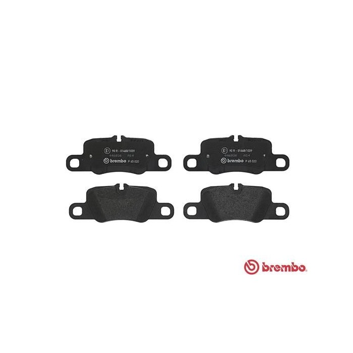 BREMBO Bremsbelagsatz, Scheibenbremse P65020