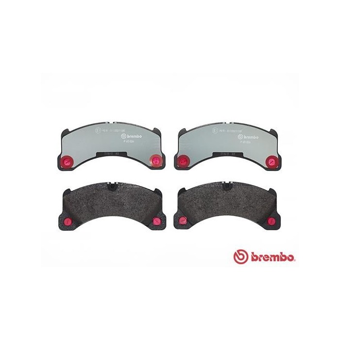 BREMBO Bremsbelagsatz, Scheibenbremse P65026