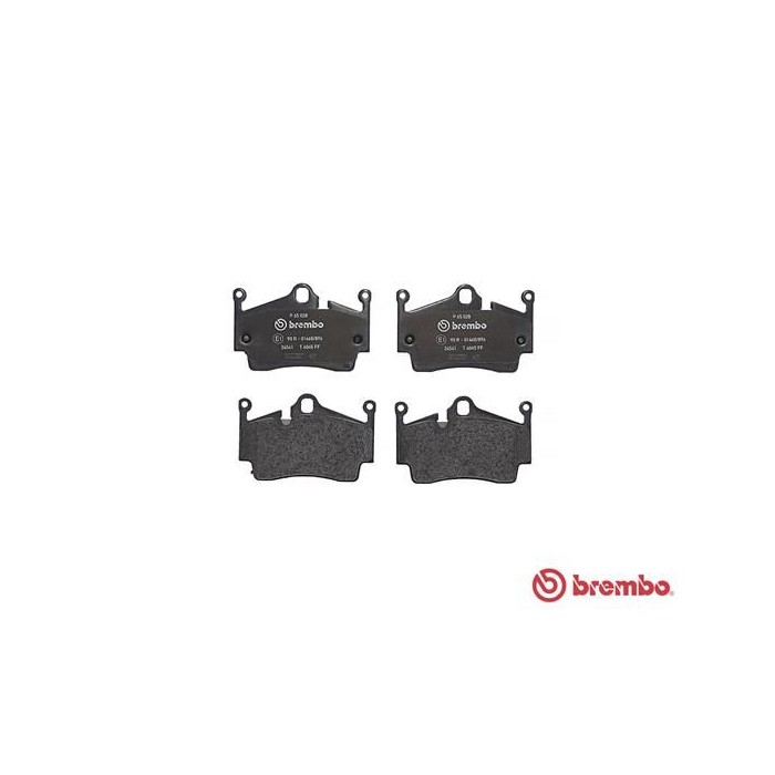 BREMBO Bremsbelagsatz, Scheibenbremse P65028