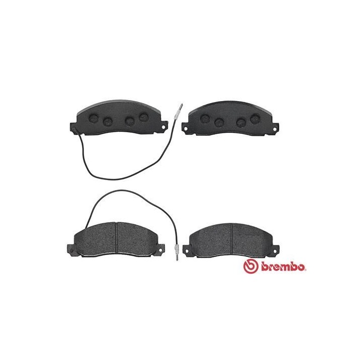 BREMBO Bremsbelagsatz, Scheibenbremse P68006