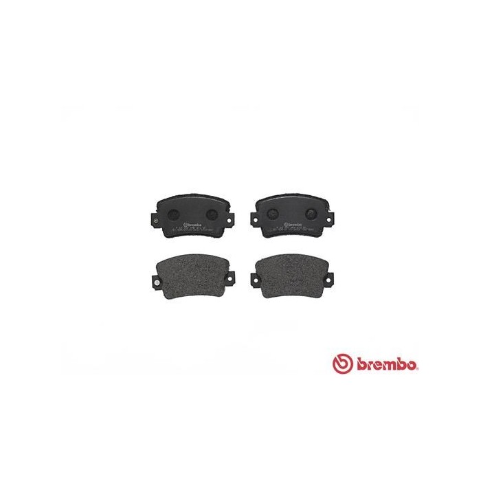 BREMBO Bremsbelagsatz, Scheibenbremse P68007