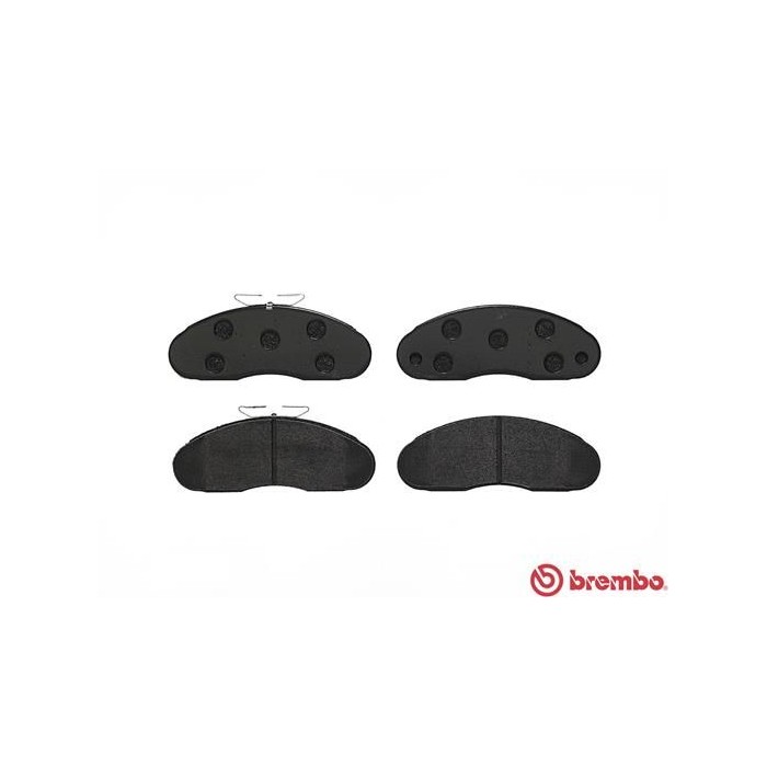 BREMBO Bremsbelagsatz, Scheibenbremse P68013