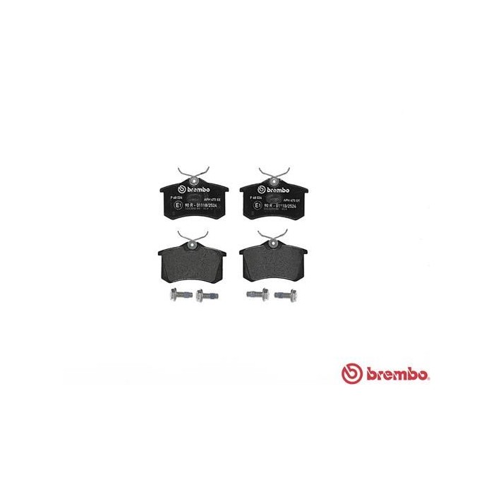 BREMBO Bremsbelagsatz, Scheibenbremse P68024