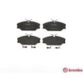 BREMBO Bremsbelagsatz, Scheibenbremse P68027