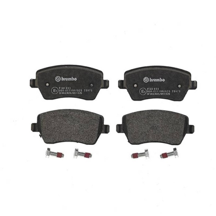 BREMBO Bremsbelagsatz, Scheibenbremse P68033