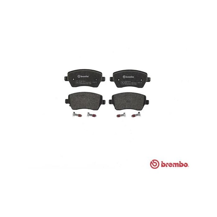 BREMBO Bremsbelagsatz, Scheibenbremse P68033
