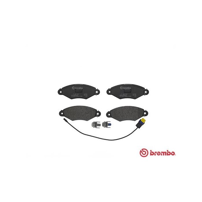 BREMBO Bremsbelagsatz, Scheibenbremse P68042