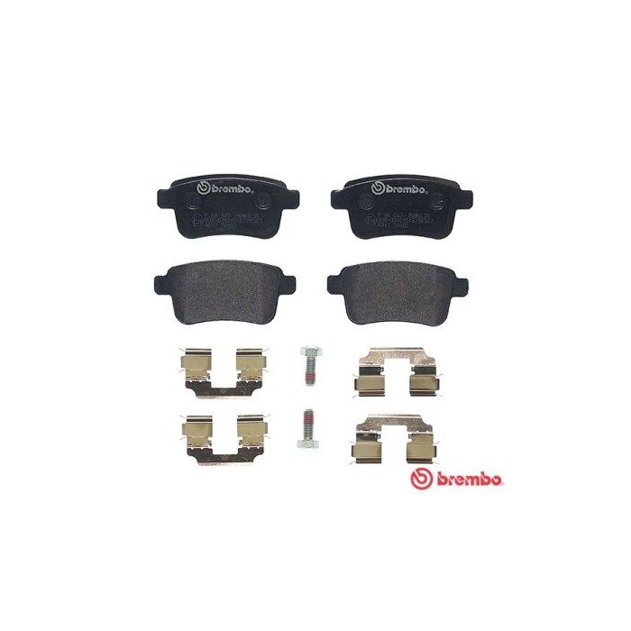 BREMBO Bremsbelagsatz, Scheibenbremse P68043