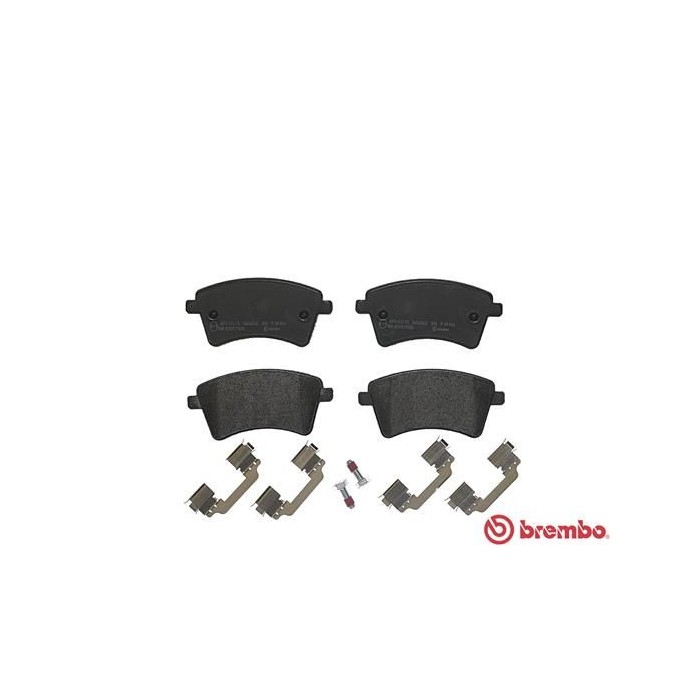 BREMBO Bremsbelagsatz, Scheibenbremse P68044