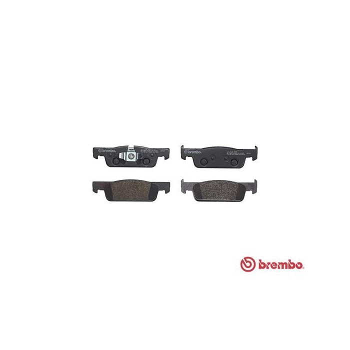 BREMBO Bremsbelagsatz, Scheibenbremse P68059