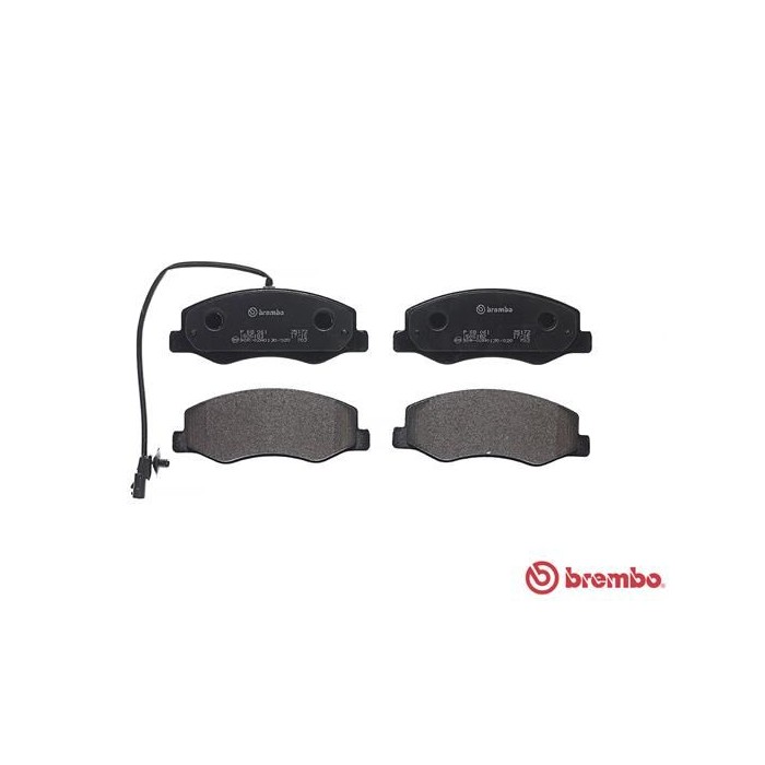 BREMBO Bremsbelagsatz, Scheibenbremse P68061