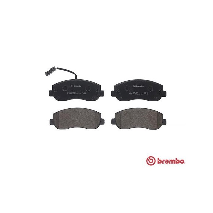 BREMBO Bremsbelagsatz, Scheibenbremse P68062