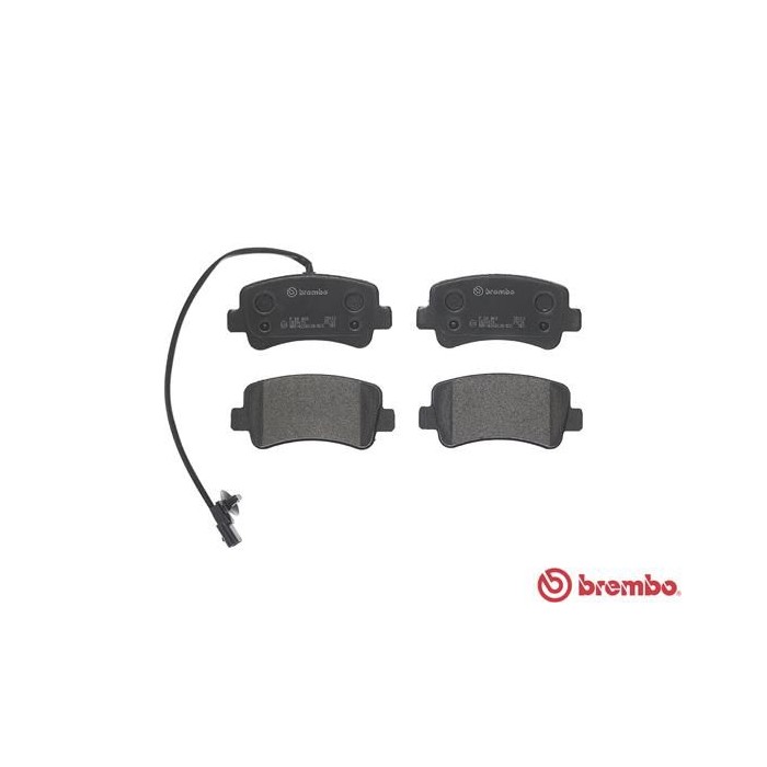 BREMBO Bremsbelagsatz, Scheibenbremse P68063