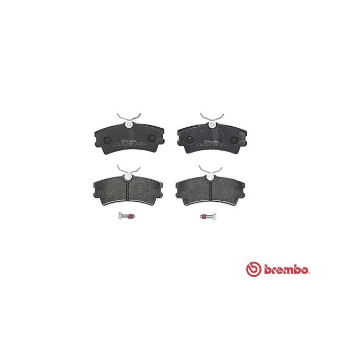BREMBO Bremsbelagsatz, Scheibenbremse P72001