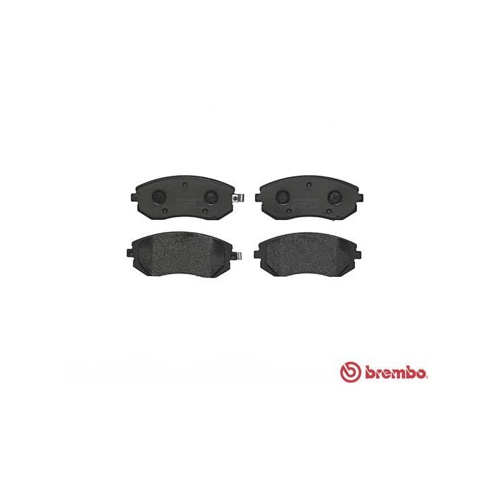 BREMBO Bremsbelagsatz, Scheibenbremse P78013