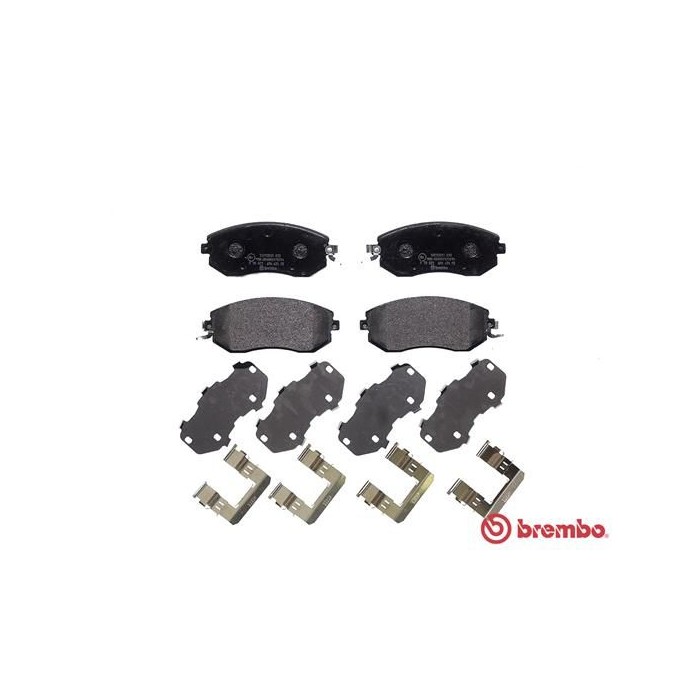 BREMBO Bremsbelagsatz, Scheibenbremse P78021