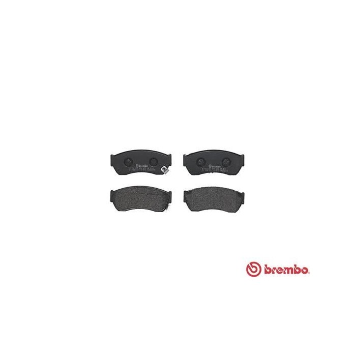 BREMBO Bremsbelagsatz, Scheibenbremse P79005