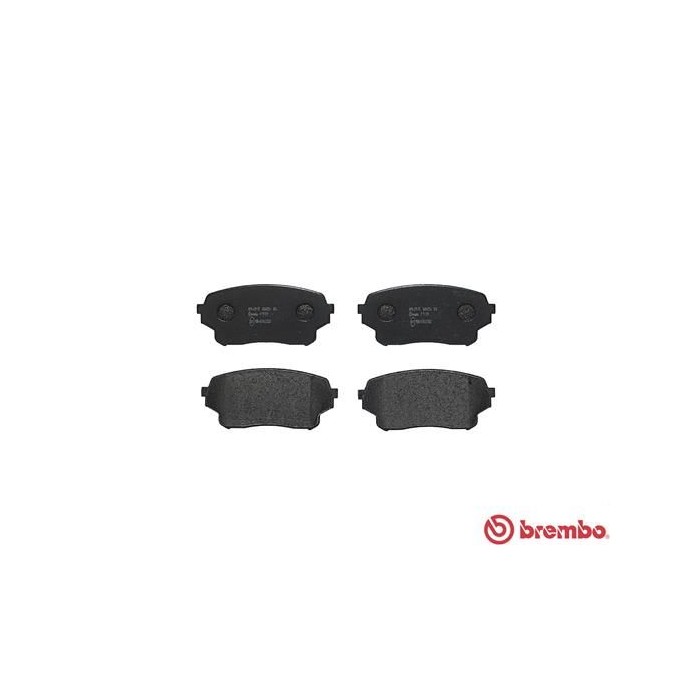 BREMBO Bremsbelagsatz, Scheibenbremse P79019