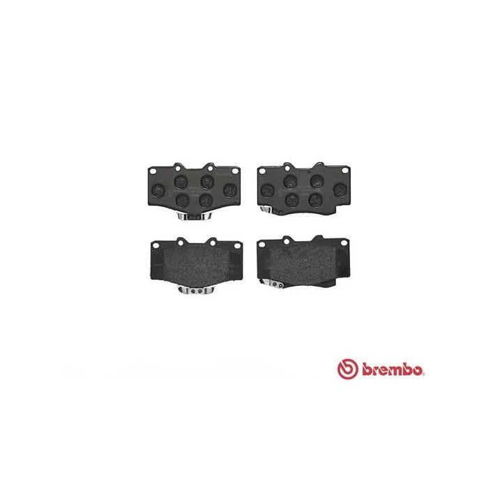 BREMBO Bremsbelagsatz, Scheibenbremse P83009