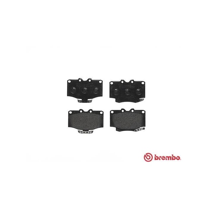 BREMBO Bremsbelagsatz, Scheibenbremse P83026