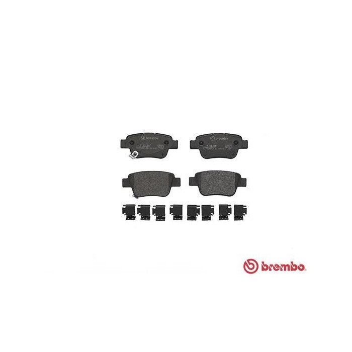 BREMBO Bremsbelagsatz, Scheibenbremse P83047