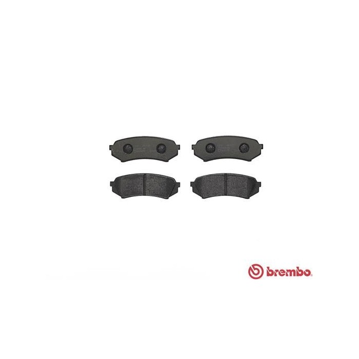 BREMBO Bremsbelagsatz, Scheibenbremse P83049