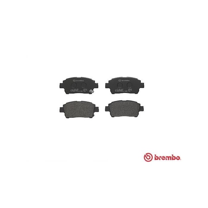BREMBO Bremsbelagsatz, Scheibenbremse P83051