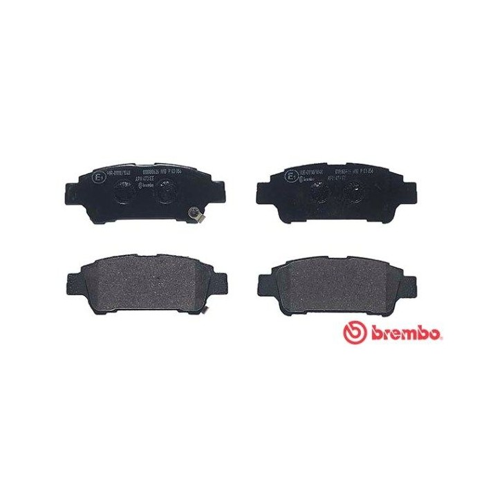 BREMBO Bremsbelagsatz, Scheibenbremse P83056