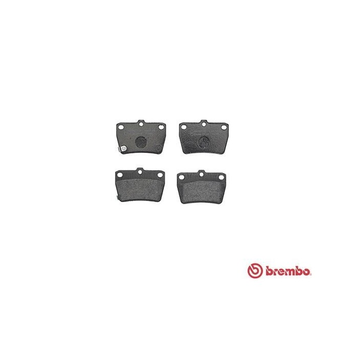 BREMBO Bremsbelagsatz, Scheibenbremse P83057