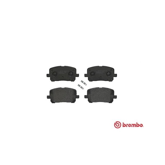 BREMBO Bremsbelagsatz, Scheibenbremse P83061