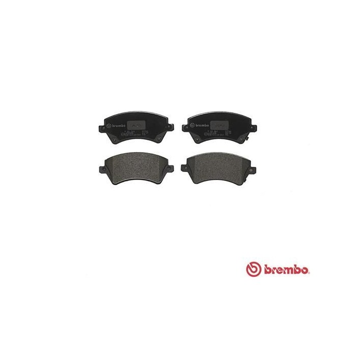 BREMBO Bremsbelagsatz, Scheibenbremse P83064