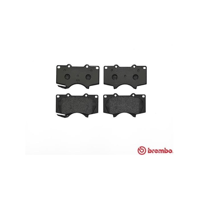 BREMBO Bremsbelagsatz, Scheibenbremse P83066