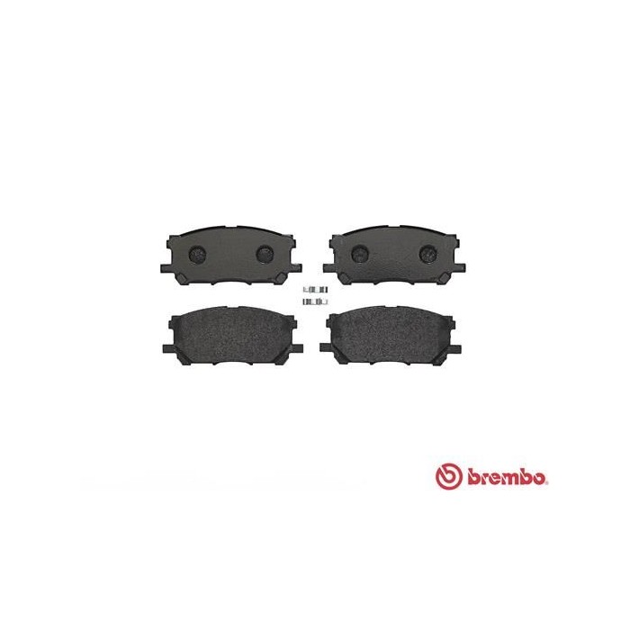 BREMBO Bremsbelagsatz, Scheibenbremse P83067