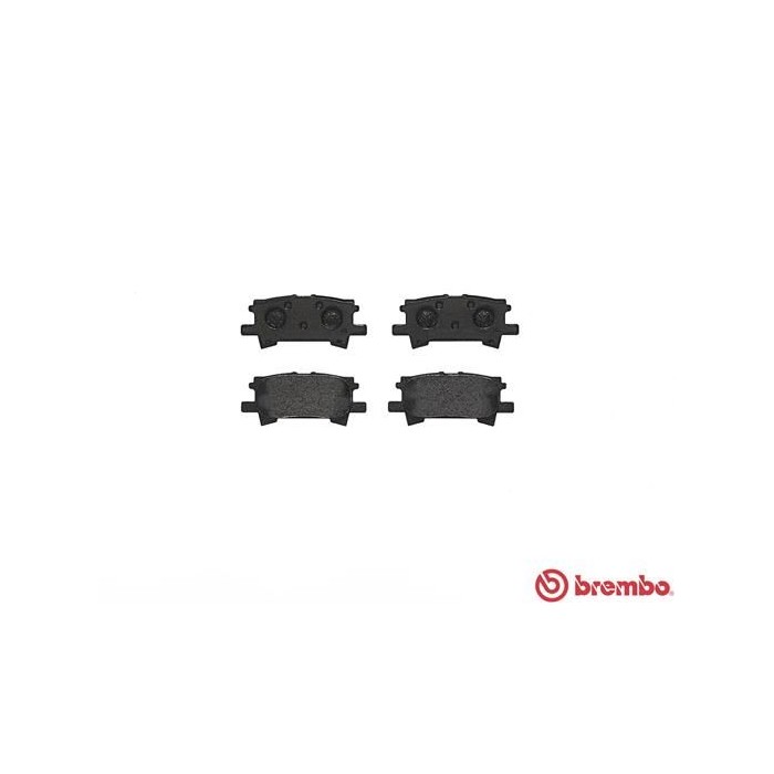 BREMBO Bremsbelagsatz, Scheibenbremse P83068