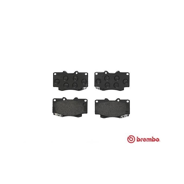 BREMBO Bremsbelagsatz, Scheibenbremse P83069