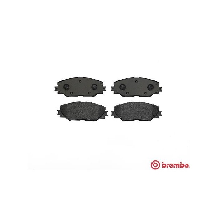 BREMBO Bremsbelagsatz, Scheibenbremse P83071