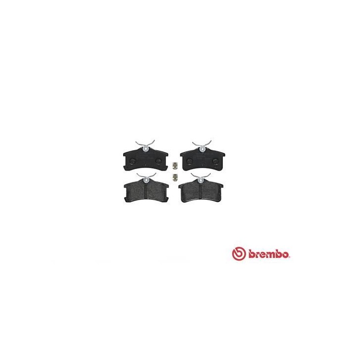 BREMBO Bremsbelagsatz, Scheibenbremse P83084