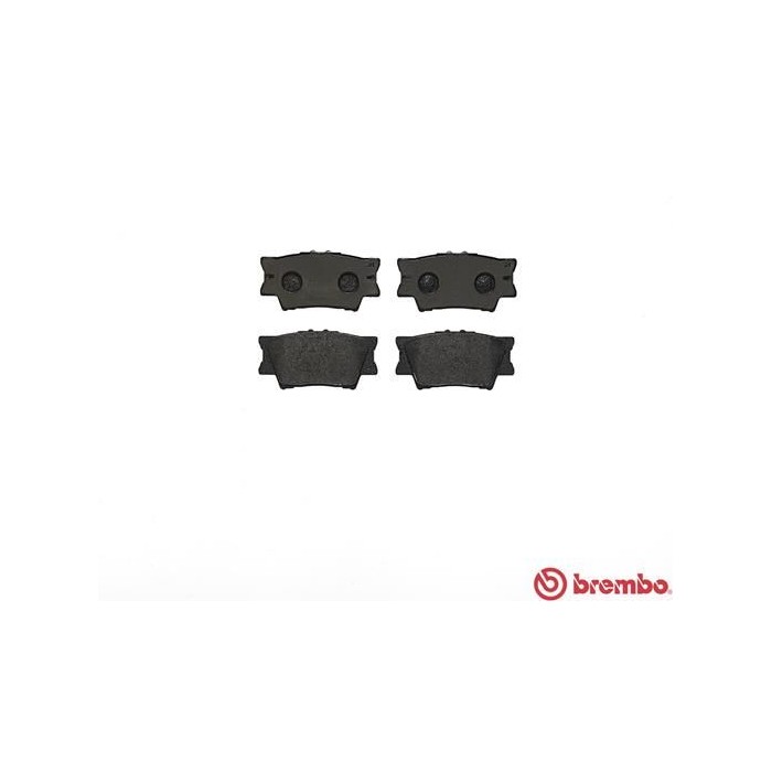 BREMBO Bremsbelagsatz, Scheibenbremse P83089