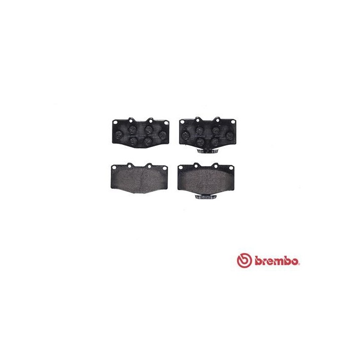 BREMBO Bremsbelagsatz, Scheibenbremse P83095