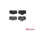 BREMBO Bremsbelagsatz, Scheibenbremse P83095